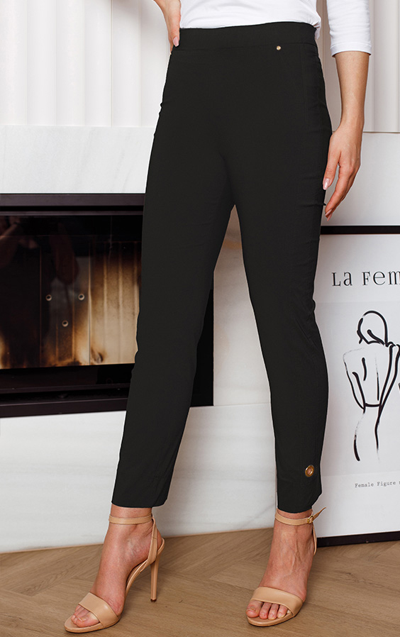 Spodnie Holly czarne