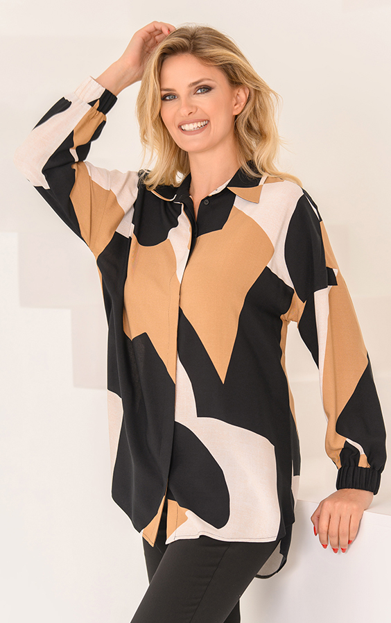 Producent odzieży damskiej Kaskada koszula Jayda